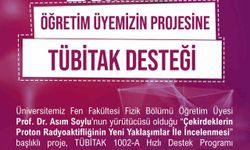 NÖHÜ öğretim üyesinin projesine TÜBİTAK desteği