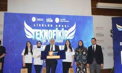 Öğrencilerin ‘Teknofikir’ projeleri ödüle layık görüldü