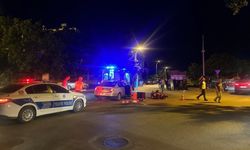 Otomobille çarpışan motosiklet sürücüsü yaralandı