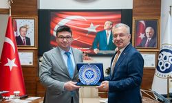 Rektör Levent, Azerbaycan Kars Başkonsolosu Zamin Aliyev’i ağırladı
