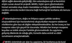 Sağlık Bakanlığı’ndan 25 yaşından küçük bekar kadınların jinekoloji randevusu alınmadığı iddiasına ilişkin açıklama