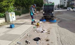 Şahinbey Belediyesi temizlik ekipleri 7/24 görev başında