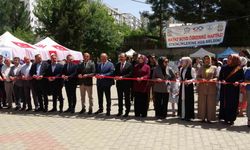 Siirt’te kursiyerler el emeği ürünlerini sergiledi