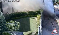 Su borusu bomba gibi patladı, site savaş alanına döndü