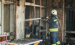 Tekirdağ’da depo yangını