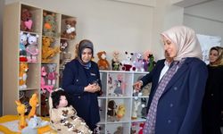 Tercan’da el emeği göz nuru ürünlerden oluşan sergi açıldı
