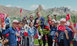Tortum’da doğan her bebek için bir fidan