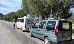 Trafik kurallarına uymayan sürücüler jandarmadan kaçamadı