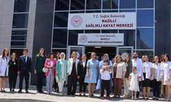 Vali Canbolat’ın eşi ve beraberindeki heyet Nazilli Sağlıklı Yaşam Hizmetleri’ni yerinde inceledi