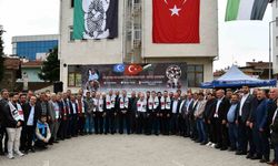 Vezirköprü’de Filistin ve Doğru Türkistan için hayır çarşısı