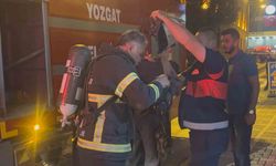 Yozgat’ta iş yeri yangını
