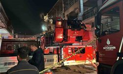 Zeytinburnu’nda conta atölyesinde çıkan yangın söndürüldü