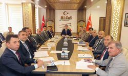 Ahlat’ta 1071 Ahlat-Malazgirt Zaferi kutlamaları hazırlık toplantısı