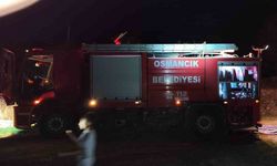 Alevlere teslim olan ev kullanılmaz hale geldi