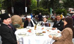 Amasya’daki festivalde ‘Atatürk onur yemeği’ etkinliği düzenlendi
