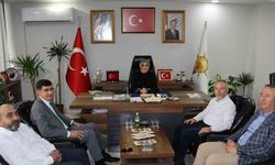 Başkan Kahveci’den AK Parti İl Başkanlığı’na ziyaret