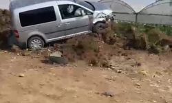 Batman’da iki kamyonet çarpıştı: 2 yaralı