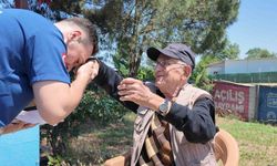 Bu kez hizmet için değil, bayramlaşmak için geldiler