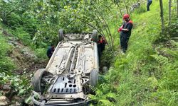 Giresun’da trafik kazası: 1 ölü, 1 yaralı