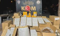 Kayseri’de kaçak tütün operasyonu
