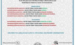 Kayseri’de otoyollarda bayram yoğunluğu