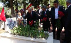 Kent protokolü şehitlik ziyaretinde bulundu