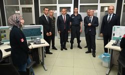 Kırıkkale il protokolü, görevi başında bulunan personelin bayramını kutladı