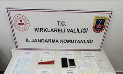 Kırklareli’nde tefecilik operasyonu: 1 gözaltı