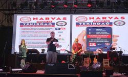 Konser sahnesinden "NARVAS" uygulaması tanıtıldı