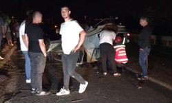Kontrolden çıkan otomobil ters döndü: 2 yaralı