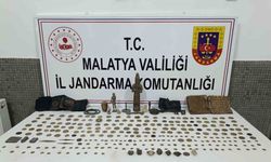 Malatya’da tarihi eser kaçakçılarına operasyon: 2 gözaltı