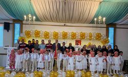 Miniklerin kapanış programı dikkat çekti