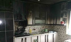 Ordu’da ocakta unutulan yemek yangına neden oldu