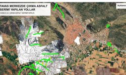 Tavas Belediyesi 16 bin metre kırsal yolunun onarımını yaptı