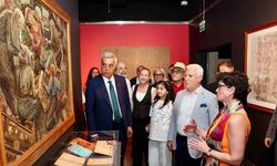 Usta ressam İbrahim Balaban’ın eserleri Bursalılarla buluştu