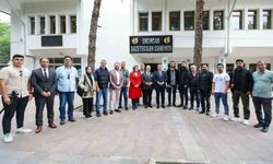 Vali Aydoğdu, EGC’de gazetecilerle bir araya geldi