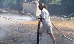 Çanakkale’de yangın söndürme çalışmalarına ünlü oyuncudan destek