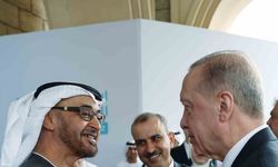 Cumhurbaşkanı Erdoğan, Birleşik Arap Emirlikleri  Devlet Başkanı Al Nahyan ile görüştü