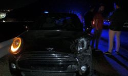 Gercüş’te iki araç kafa kafaya çarpıştı