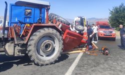 Malatya’da traktör tırla çarpıştı: 1 ölü