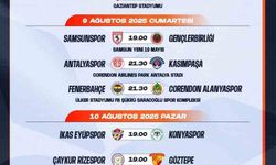 Trendyol Süper Lig’de ilk 2 haftanın programı açıklandı