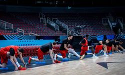 A Milli Erkek Basketbol Takımı, Sırbistan maçı hazırlıklarını sürdürdü