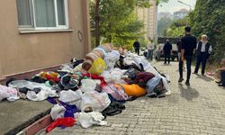 Evden bir kamyon çöp çıktı