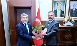 İl Müftüsü Gül, Vali Aksoy’u ziyaret etti