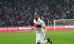 Yunus Akgün, milli formayla 3. gol sevincini yaşadı