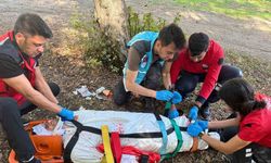 Zonguldak UMKE personeli bölge tatbikatına hazırlanıyor