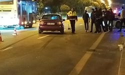 Ankara’da karşıdan karşıya geçerken aracın çarptığı yaya yaralandı
