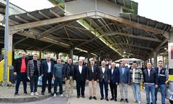 Başkan Yılmaz pazar esnafı ile buluştu