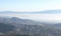 Bolu’da "sis denizi" manzarası mest etti