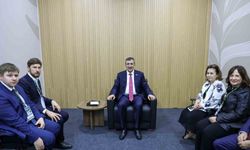 Cumhurbaşkanı Yardımcısı Yılmaz, Suriye Devlet Başkanı eş-Şara ile bir araya geldi